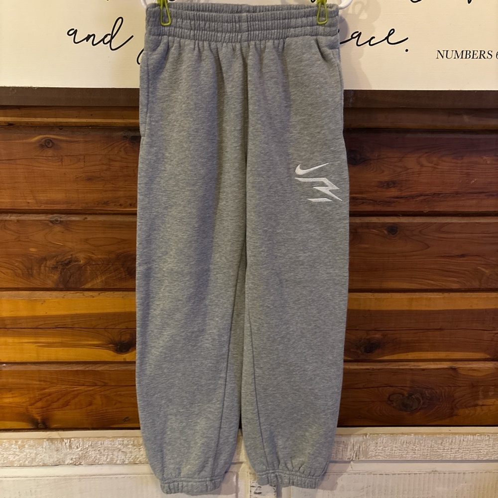 Nike Kids Heather Gray Joggers